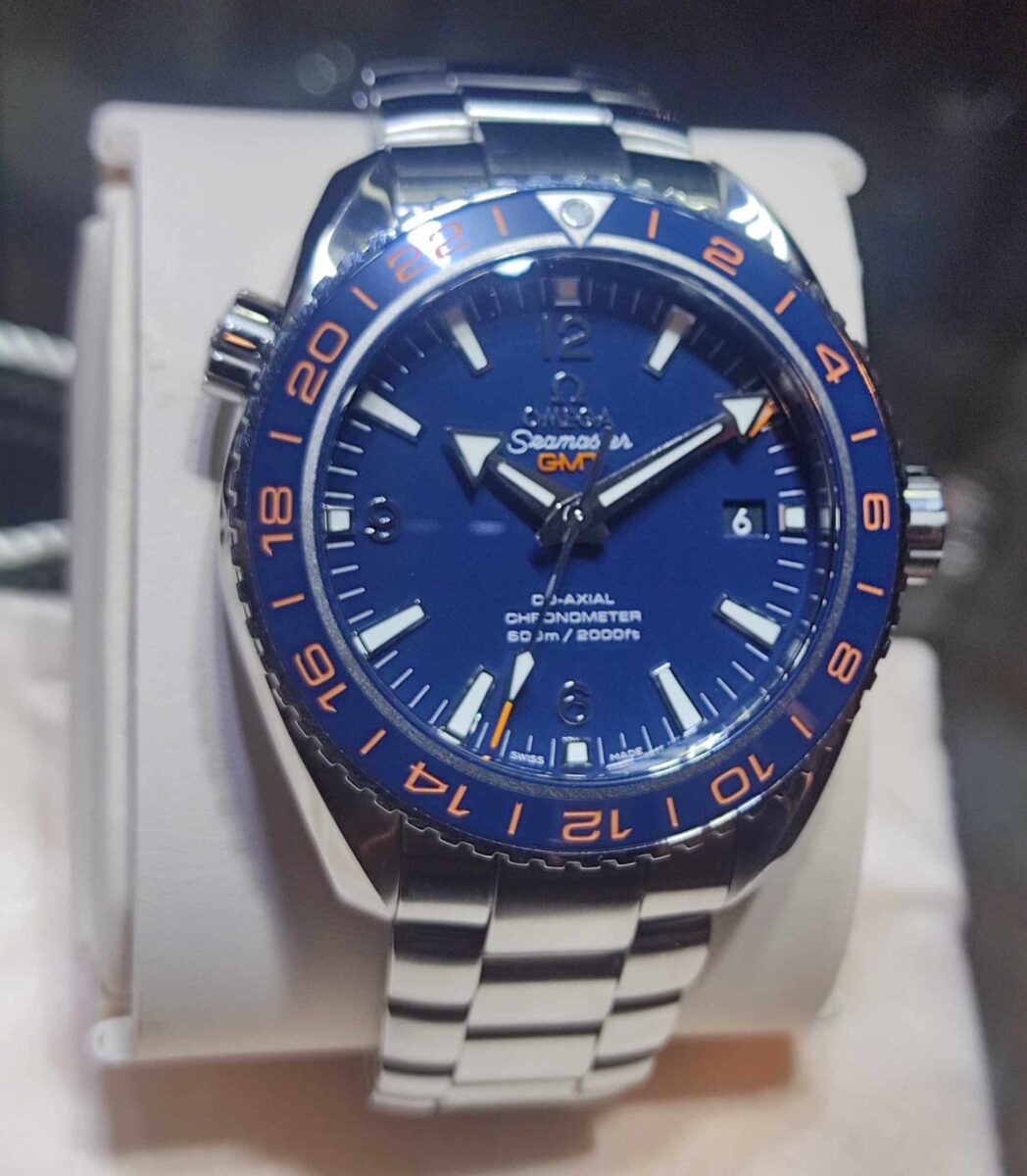 Omega Planet Ocean GMT Blue Ceramic 43.5mm | Gothelf A. Watches — 2