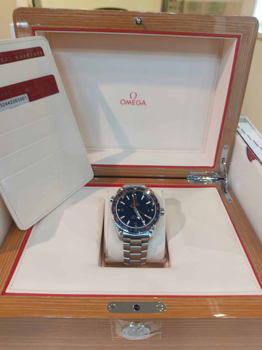 Omega Planet Ocean GMT Blue Ceramic 43.5mm | Gothelf A. Watches — 4