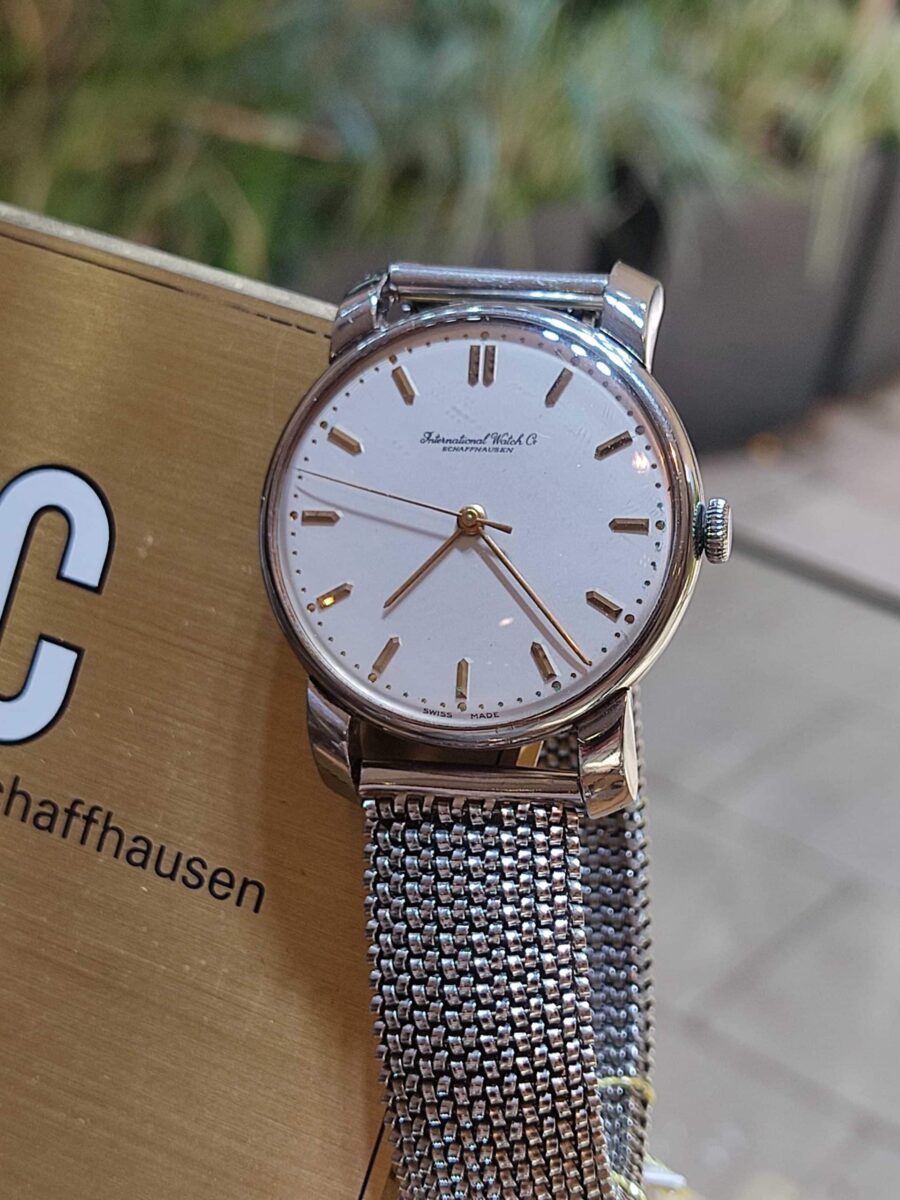 International Watch Co (IWC) Schaffhausen caliber 89 Vintage Steel | Gothelf A. Watches — 2