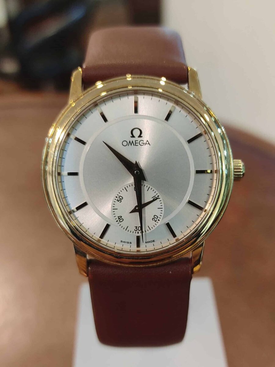 Omega De Ville 18K Yellow Gold Hand Wound Movement | Gothelf A. Watches