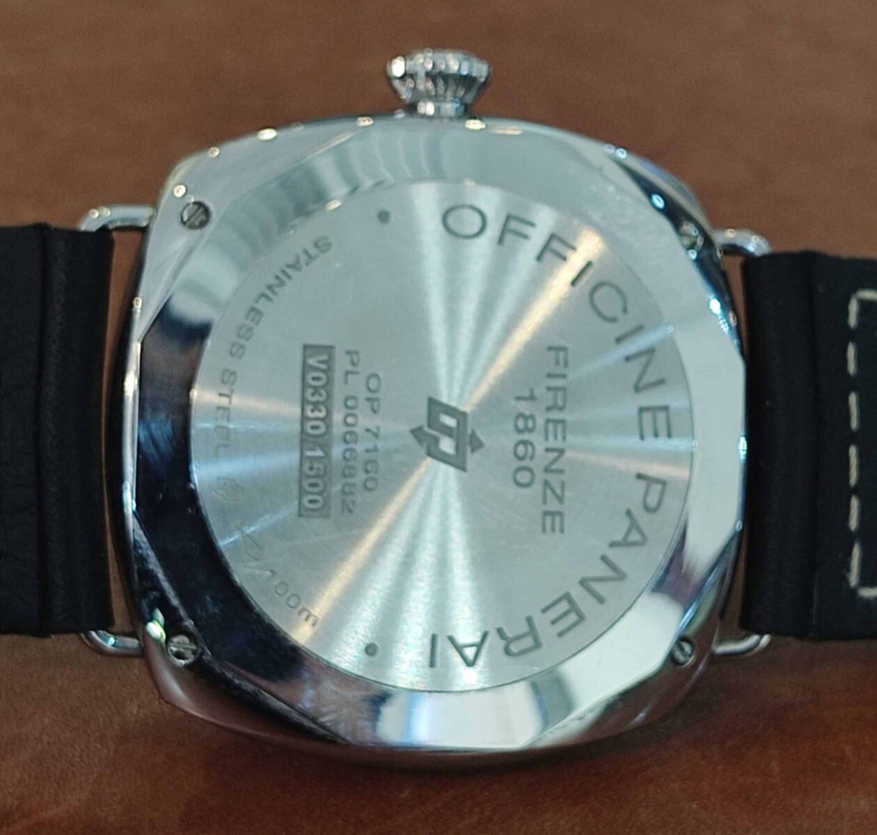 Panerai Radiomir Black Seal Logo Pam 754 | Gothelf A. Watches — 3