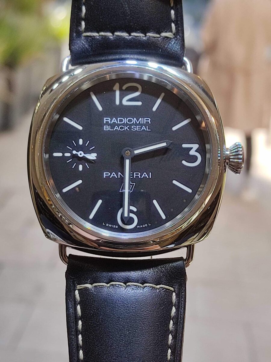 Panerai Radiomir Black Seal Logo Pam 754 | Gothelf A. Watches — 2