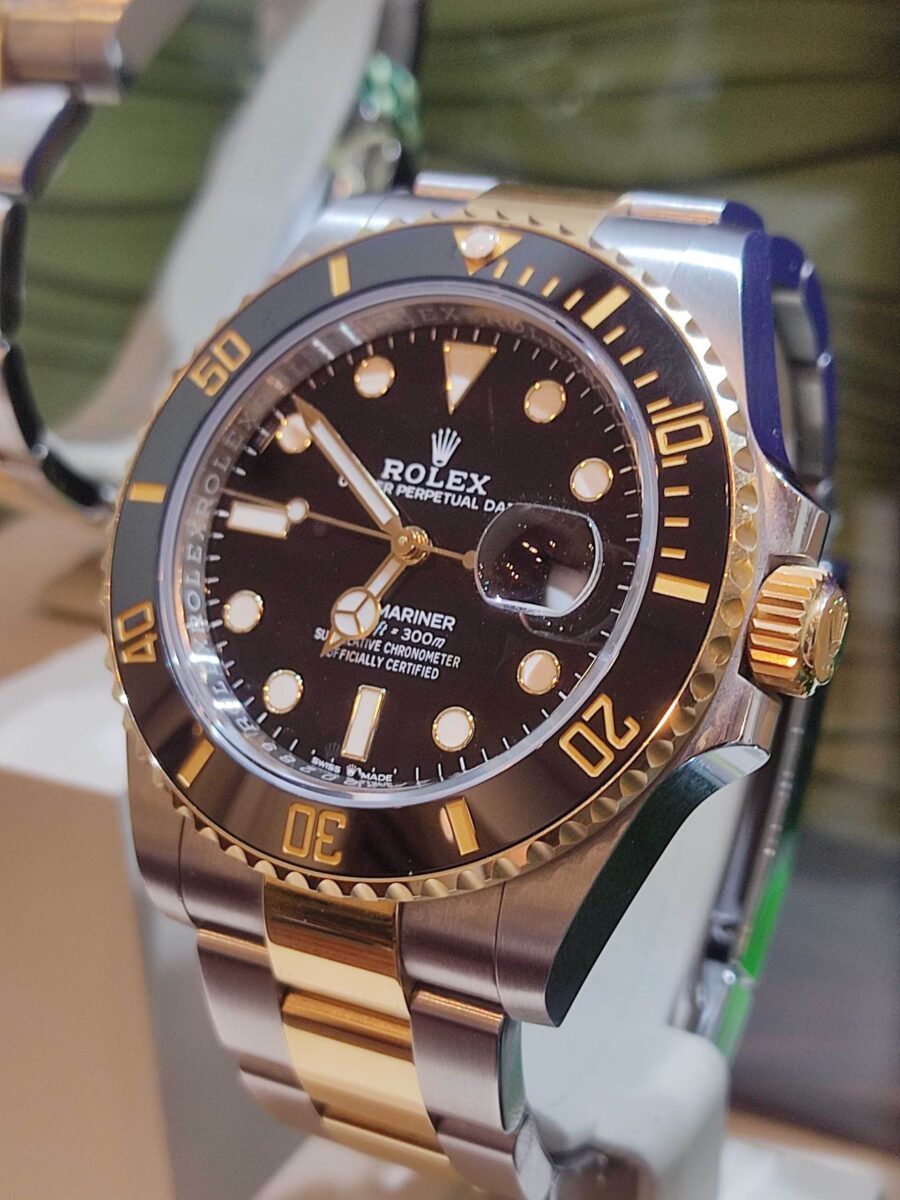 Rolex Submariner Oyster Steel and Yellow Gold 41mm | Gothelf A. Watches — 3