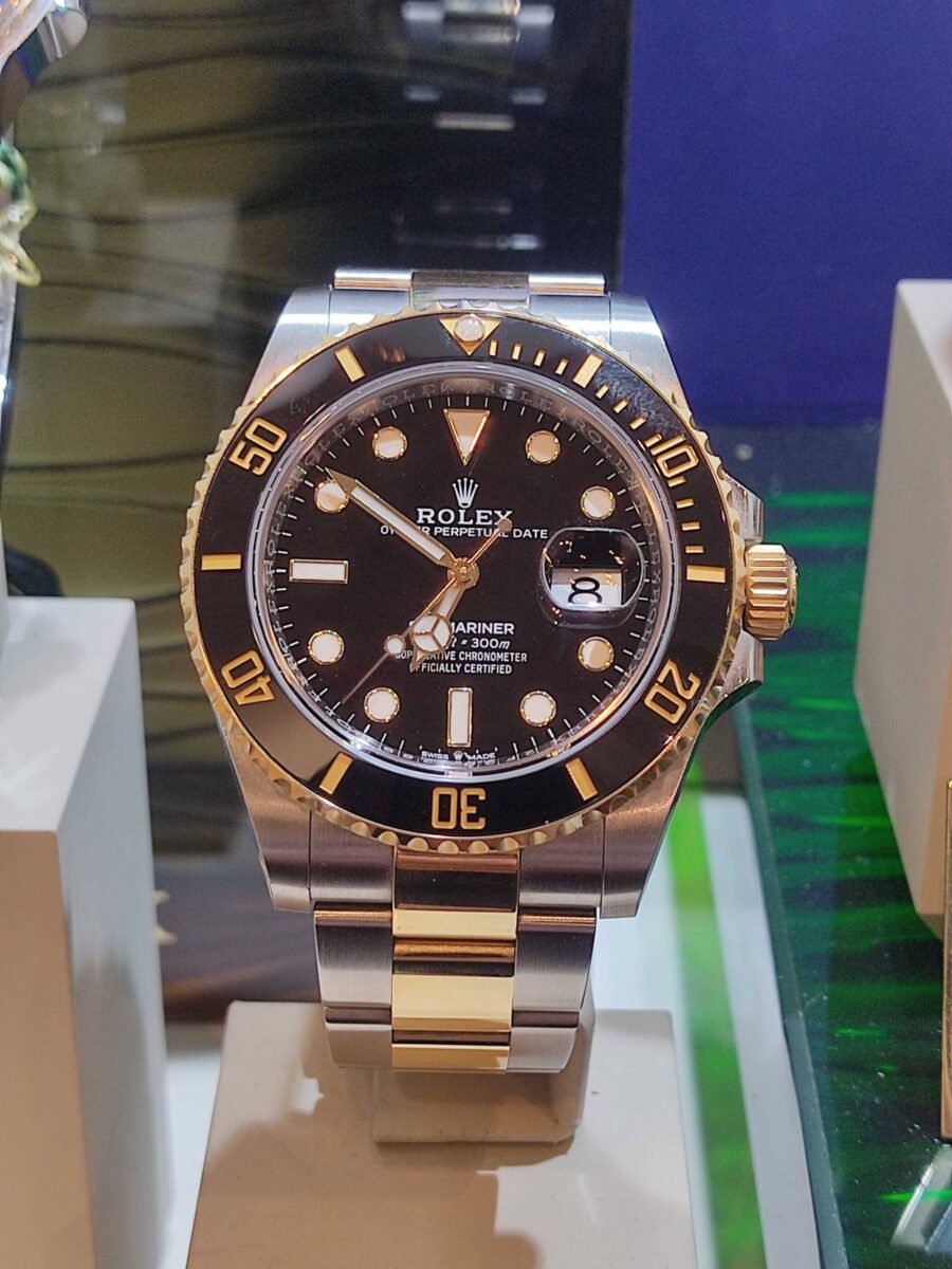 Rolex Submariner Oyster Steel and Yellow Gold 41mm | Gothelf A. Watches — 2
