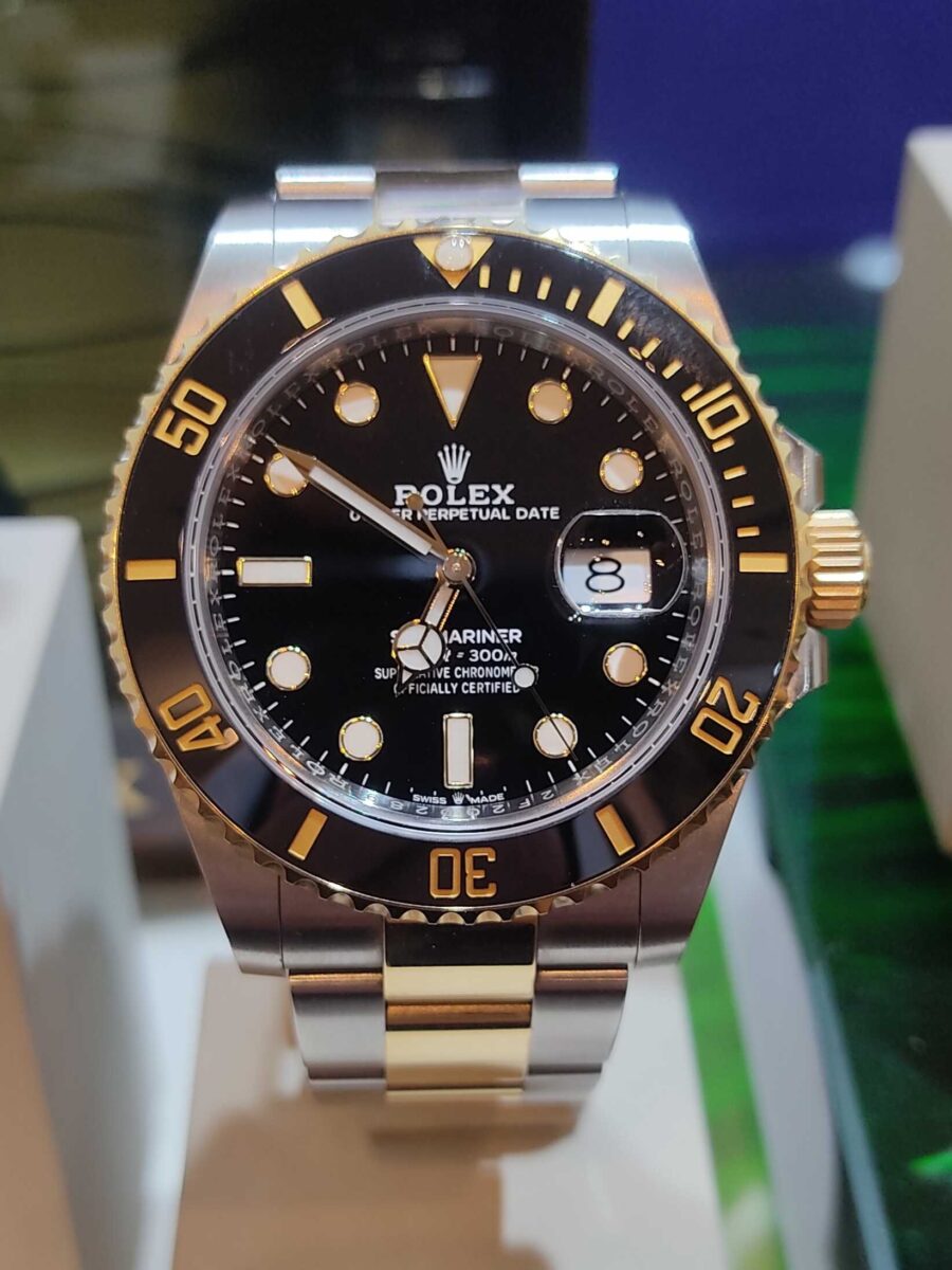Rolex Submariner Oyster Steel and Yellow Gold 41mm | Gothelf A. Watches