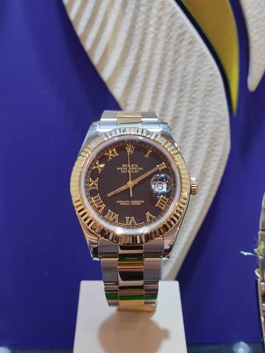 Rolex Datelust II 41mm Steel & 18K Yellow Gold | Gothelf A. Watches — 3