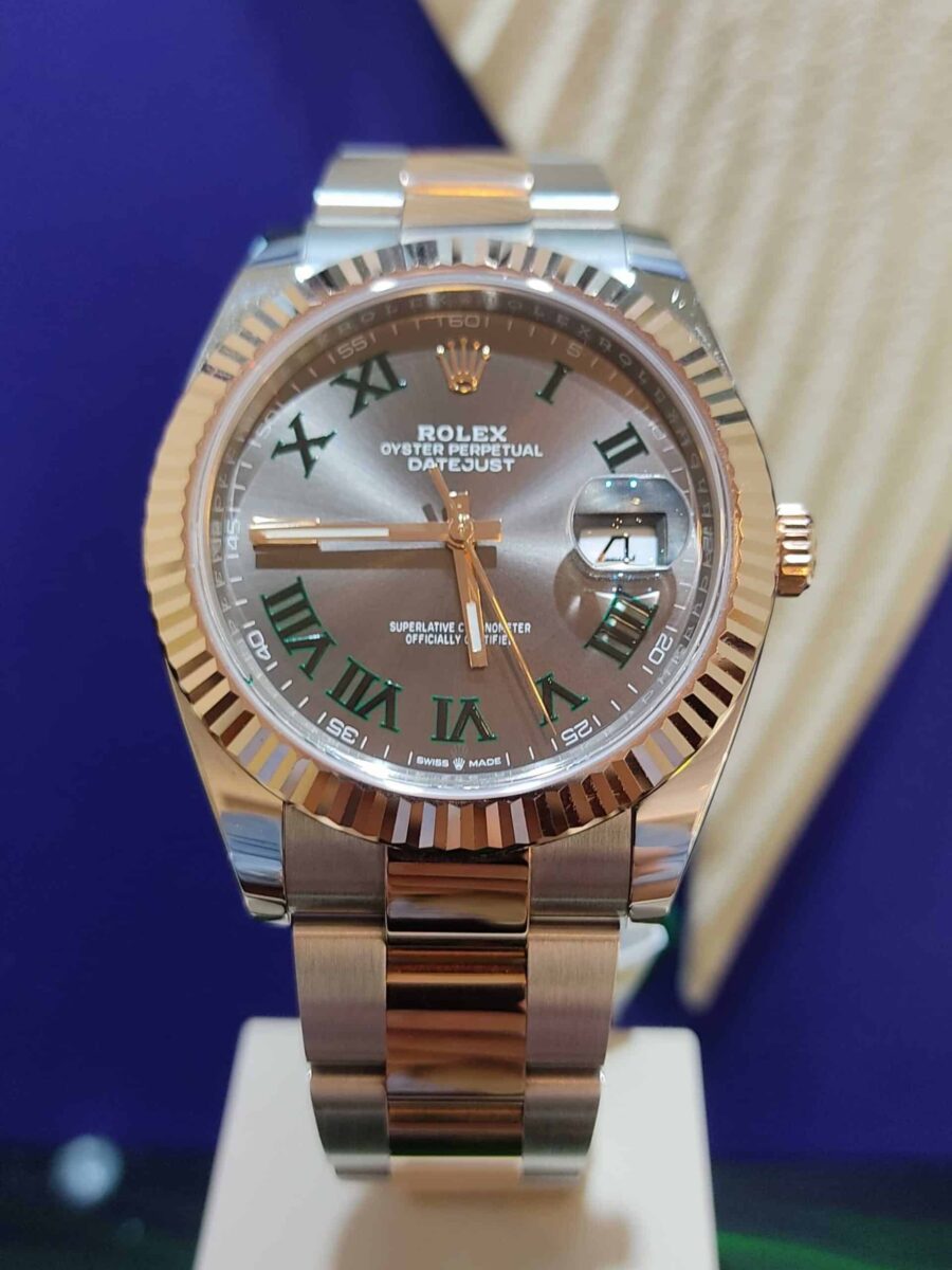 Rolex Datejust Wimbledon 41mm Rose Gold ref.126331 | Gothelf A. Watches