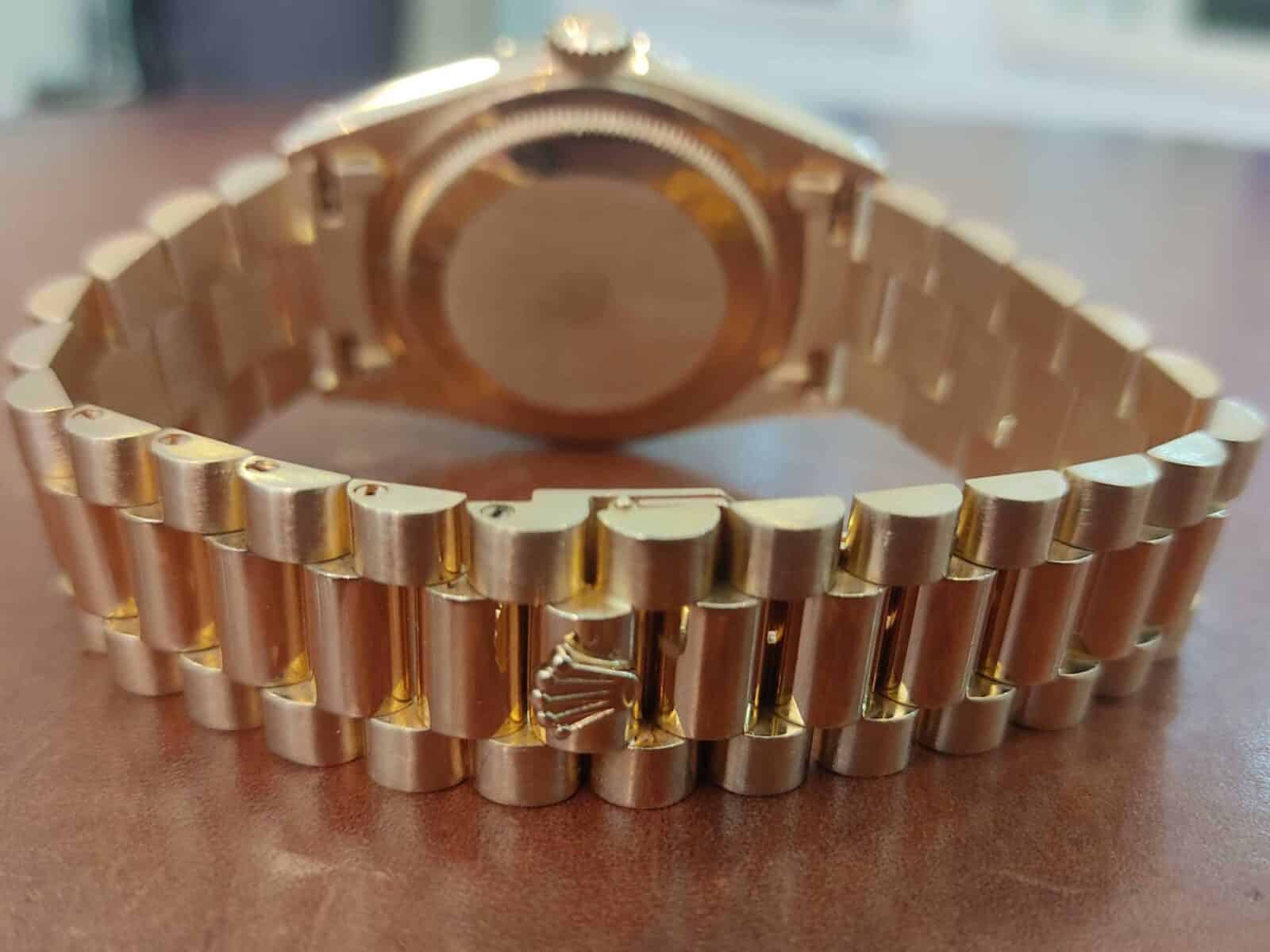 Rolex President Day-Date 36mm 18K Yellow Gold Diamonds Dial | Gothelf A. Watches — 2