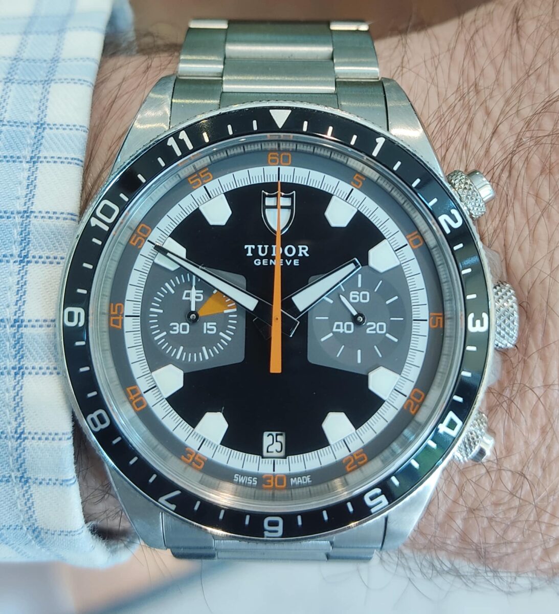 Tudor Heritage Chronograph 70330 | Gothelf A. Watches — 3