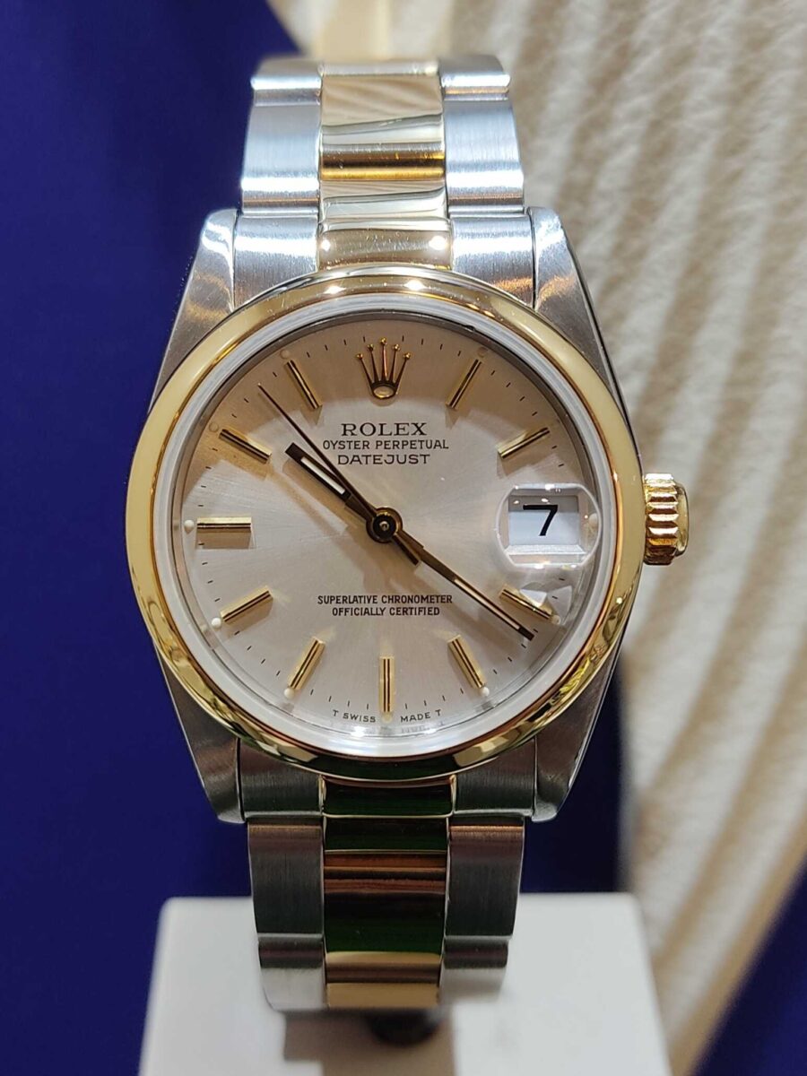 Rolex Datejust Ladies 31mm Oyster Steel & Yellow Gold | Gothelf A. Watches