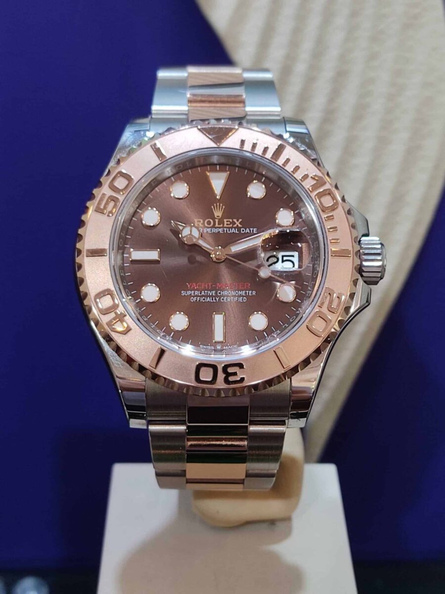 Rolex Yacht-Master Steel & Rose Gold Chocolate Dial | Gothelf A. Watches