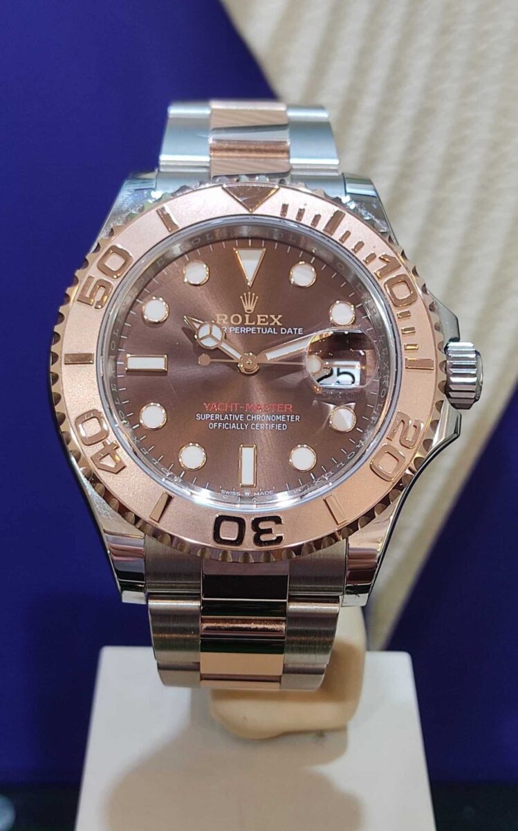 Rolex Yacht-Master Steel & Rose Gold Chocolate Dial | Gothelf A. Watches — 2