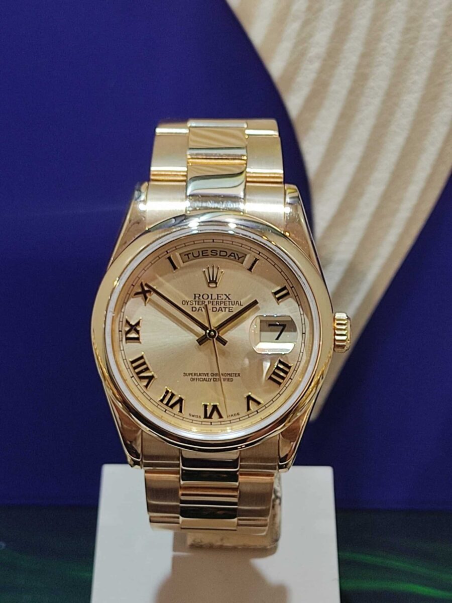 Rolex Day-Date 36mm 18K Yellow Gold | Gothelf A. Watches — 2