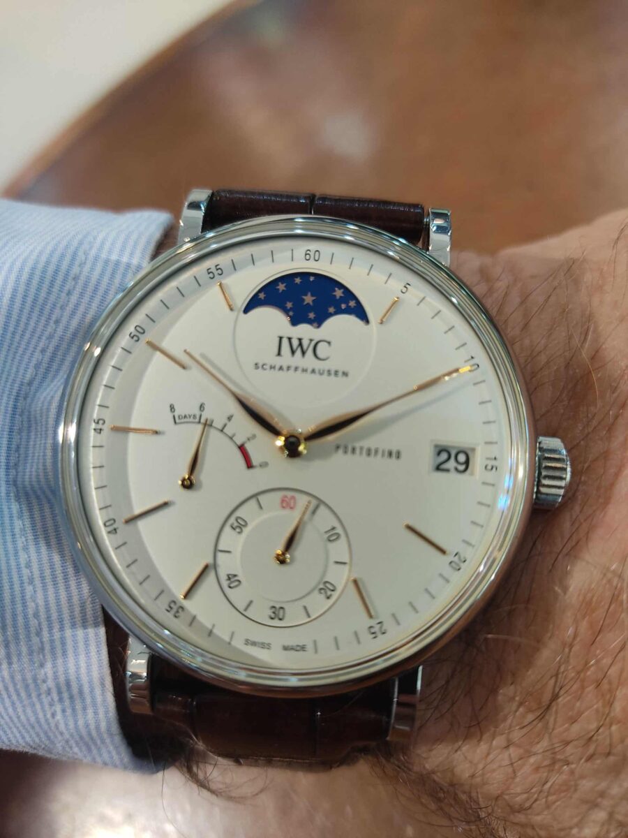 IWC Portfino 8 days Moon Phase Mechanical Watch | Gothelf A. Watches