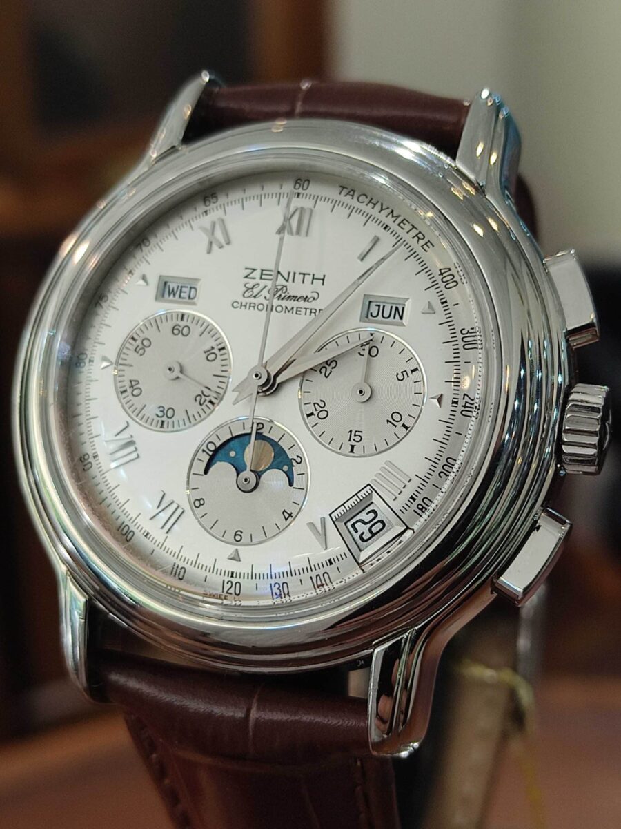 Zenith El Primero Chronomaster moonphase Tripel Calendar | Gothelf A. Watches — 5