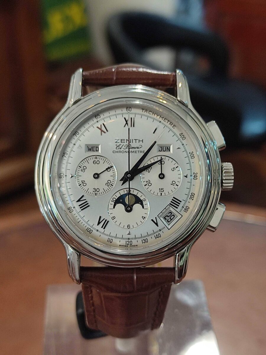 Zenith El Primero Chronomaster moonphase Tripel Calendar | Gothelf A. Watches