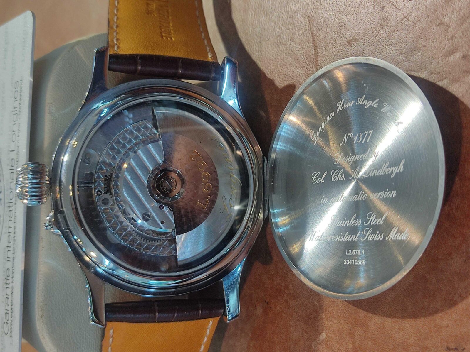 Longines Lindbergh Hour Angle 47mm Pilot Watch | Gothelf A. Watches — 4