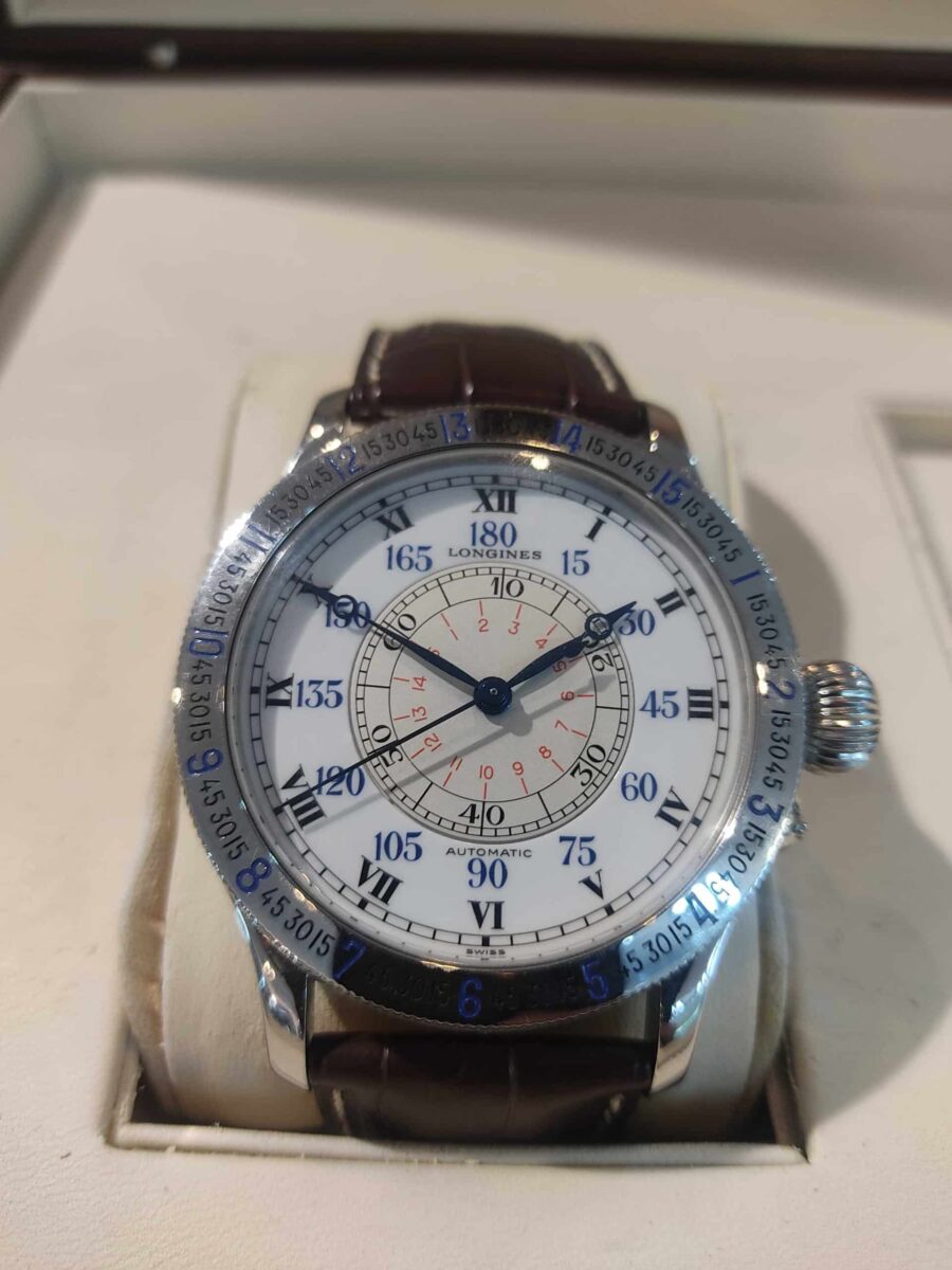 Longines Lindbergh Hour Angle 47mm Pilot Watch | Gothelf A. Watches — 2
