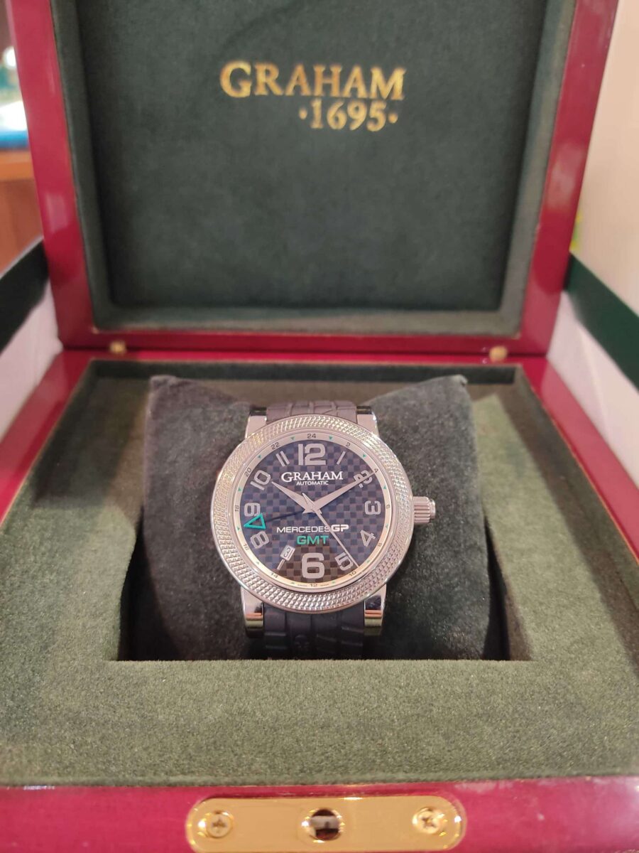 Graham Mercedes GP GMT Time Zone Limited Edition | Gothelf A. Watches — 5