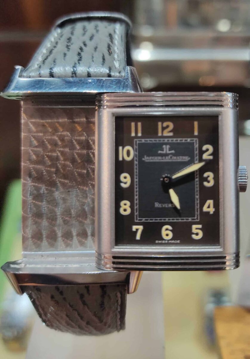 Jaeger LeCoultre Reverso Grande Taille Shadow Steel | Gothelf A. Watches — 3