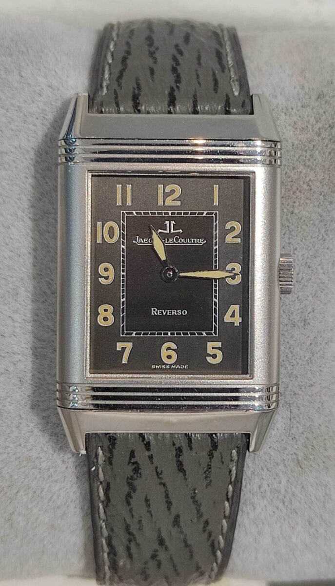 Jaeger LeCoultre Reverso Grande Taille Shadow Steel | Gothelf A. Watches