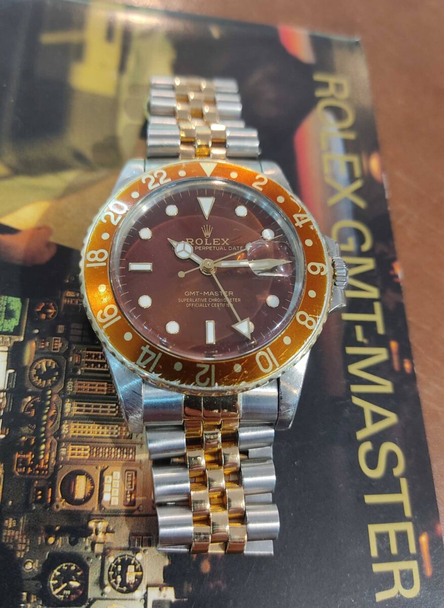 Rolex Gmt-Master “Root Beer” Vintage Ref.16753 | Gothelf A. Watches