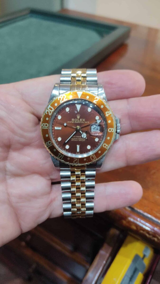 Rolex Gmt-Master “Root Beer” Vintage Ref.16753 | Gothelf A. Watches — 5