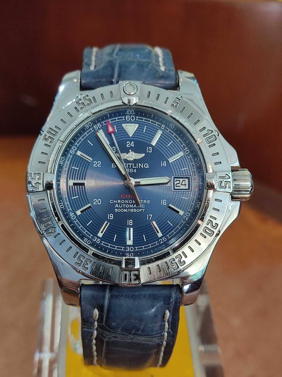 Breitling Colt 500 Meter Diver Automatic Blue Dial | Gothelf A. Watches