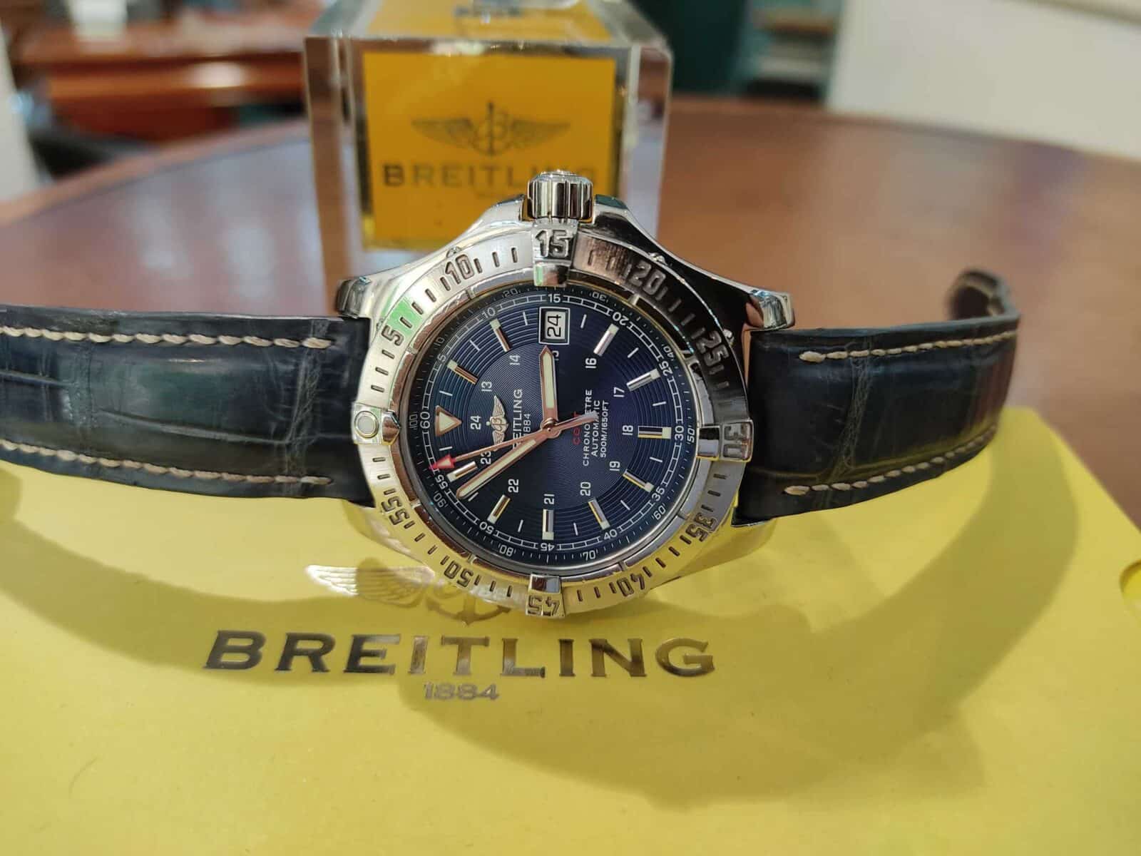 Breitling Colt 500 Meter Diver Automatic Blue Dial | Gothelf A. Watches — 3