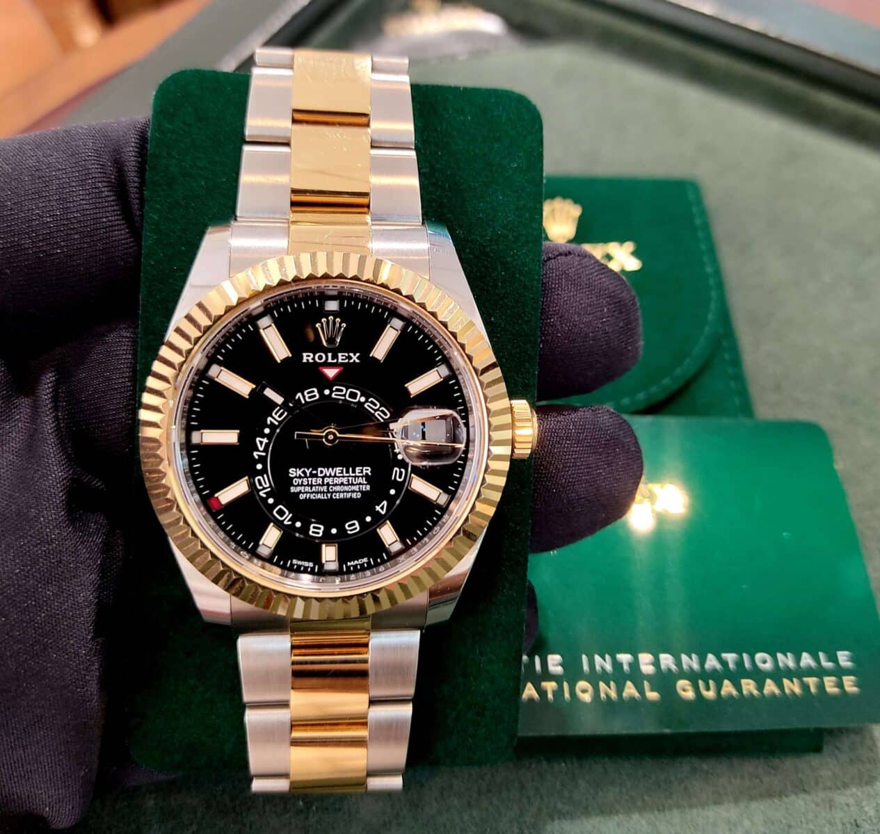 Rolex Sky-Dweller Steel & 18k Yellow Gold | Gothelf A. Watches — 4