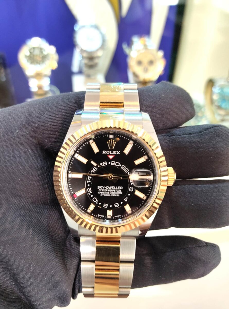 Rolex Sky-Dweller Steel & 18k Yellow Gold | Gothelf A. Watches — 3