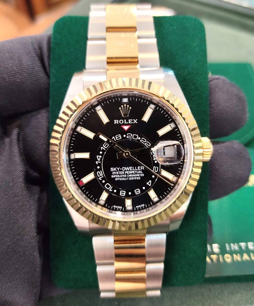 Rolex Sky-Dweller Steel & 18k Yellow Gold | Gothelf A. Watches