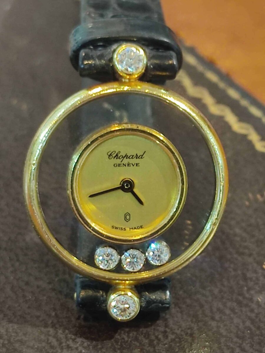 Chopard Happy Diamonds 18K Yellow Gold | Gothelf A. Watches