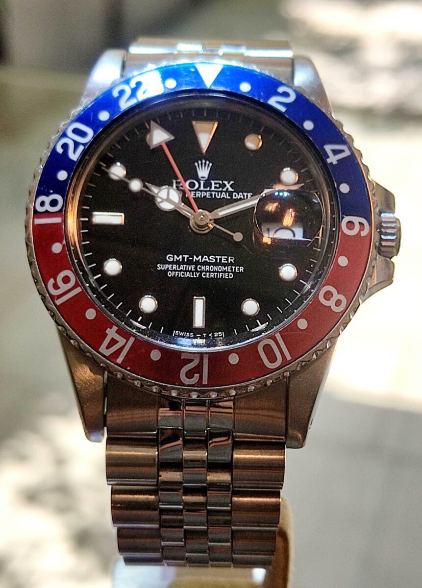 Rolex GMT Master II 16750 Vintage Pepsi | Gothelf A. Watches