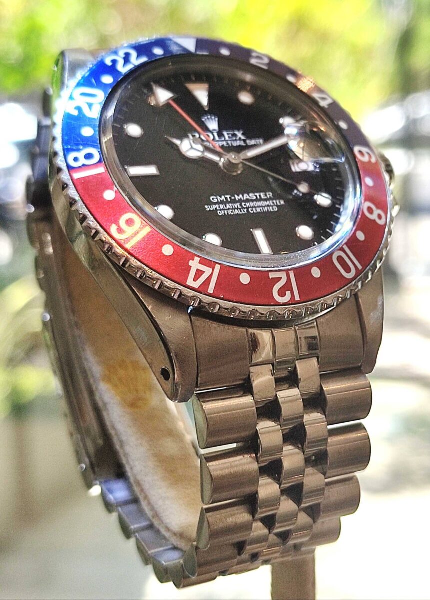 Rolex GMT Master II 16750 Vintage Pepsi | Gothelf A. Watches — 3