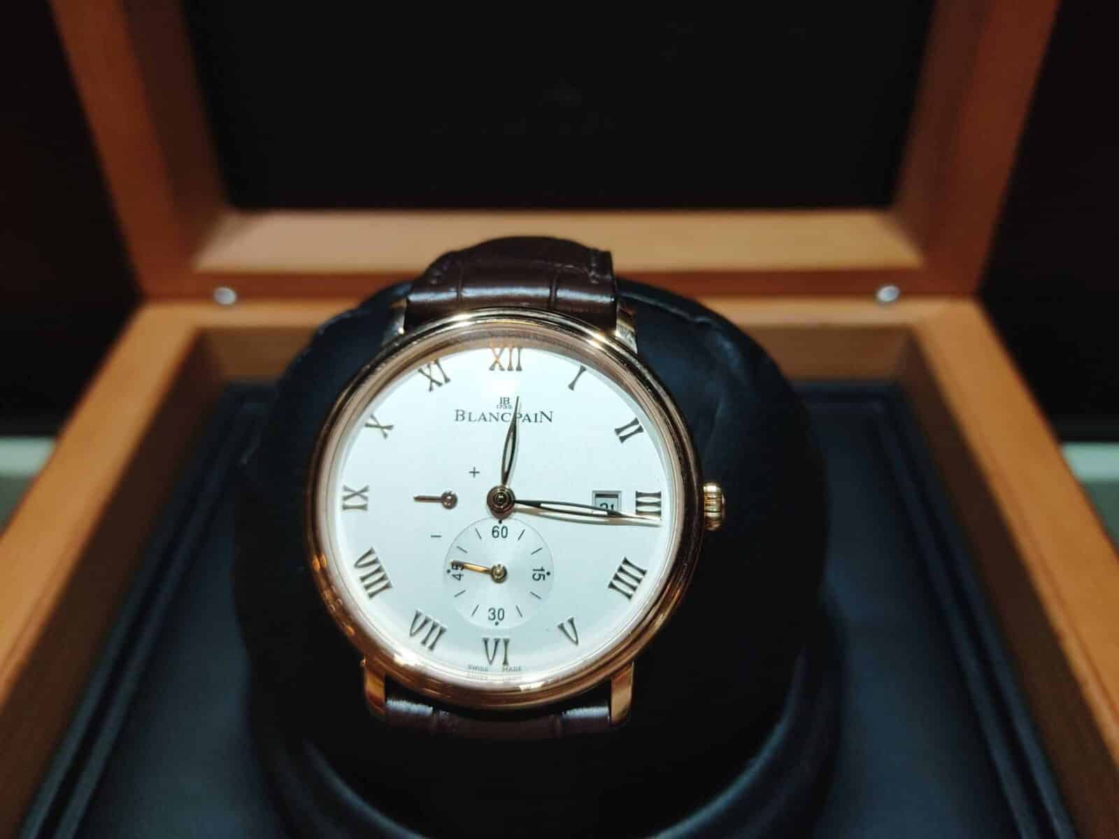 Blancpain “Villeret” Ultraplate Rose Gold Power Reserve Mechanical Movement | Gothelf A. Watches — 6