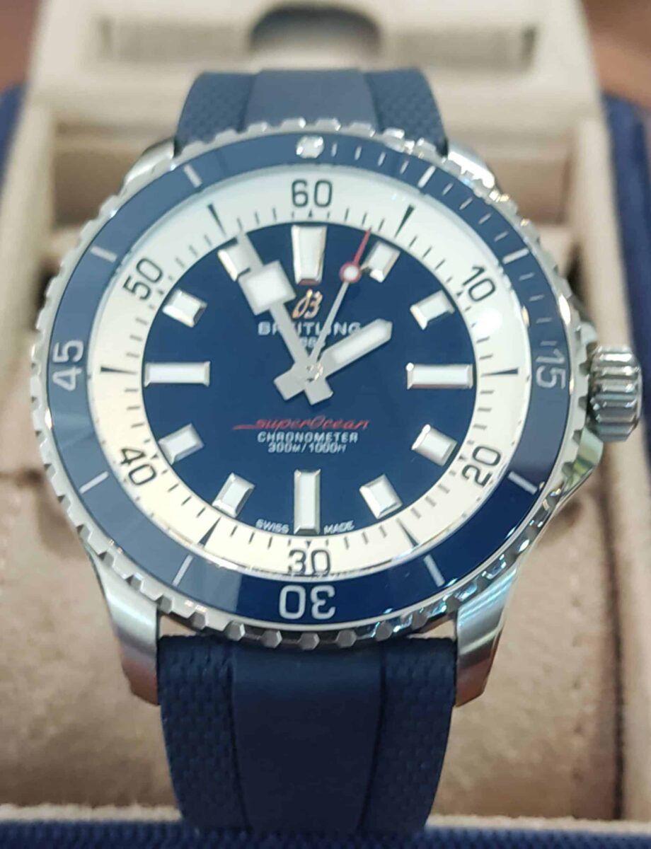 Breitling Blue Superocean Steel 42 Automatic | Gothelf A. Watches — 2