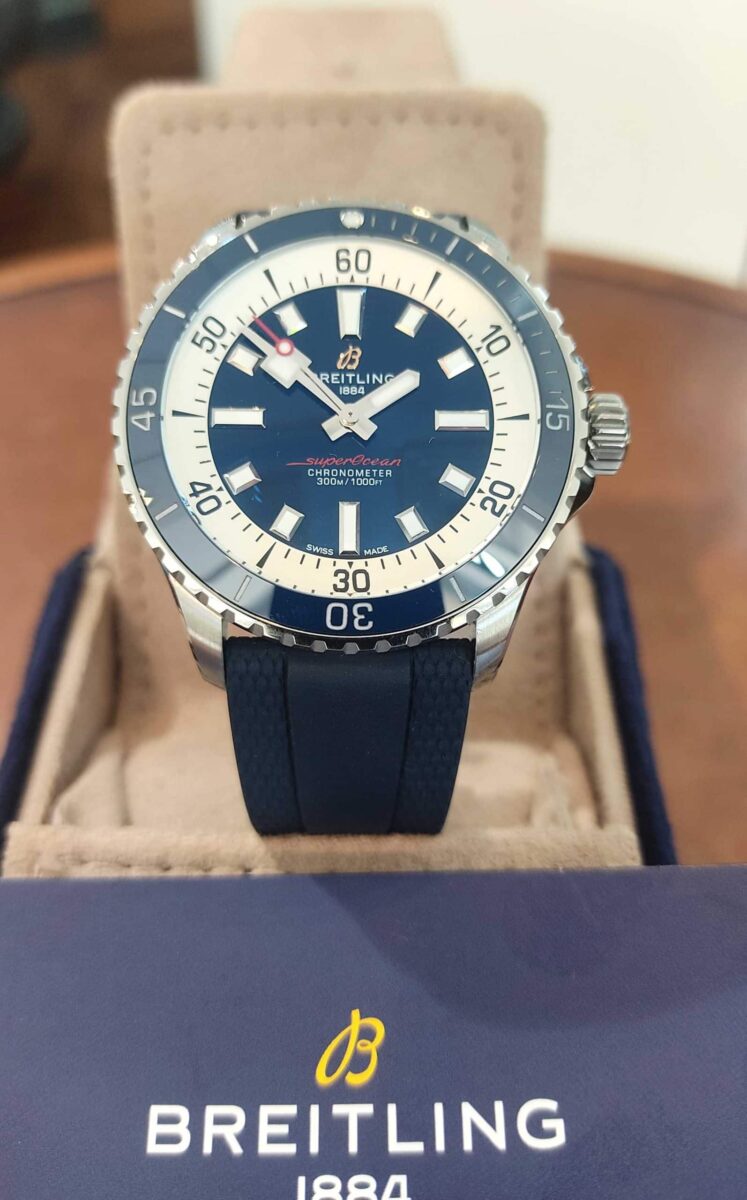Breitling Blue Superocean Steel 42 Automatic | Gothelf A. Watches