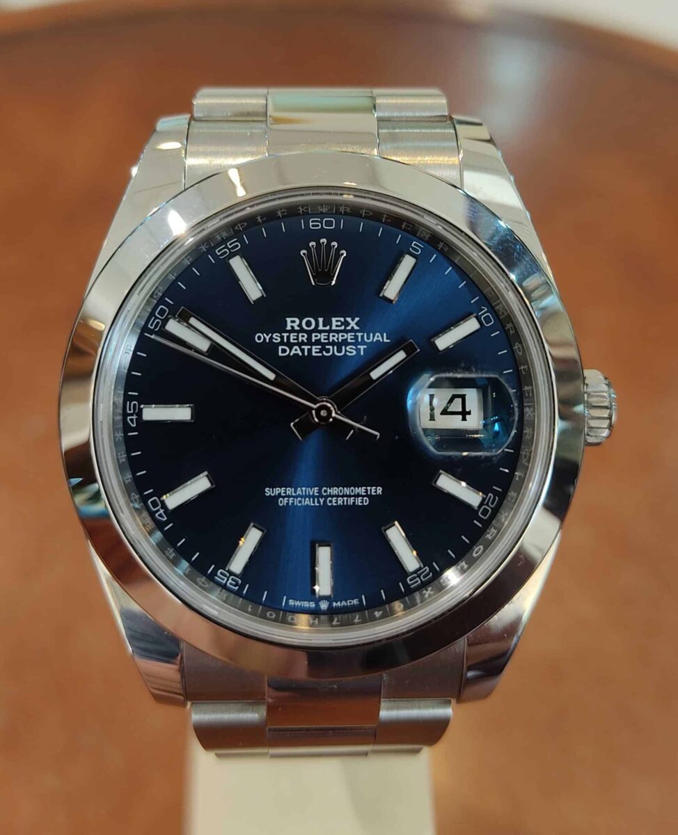 Rolex Datejust 41mm Steel Blue Dial | Gothelf A. Watches — 2