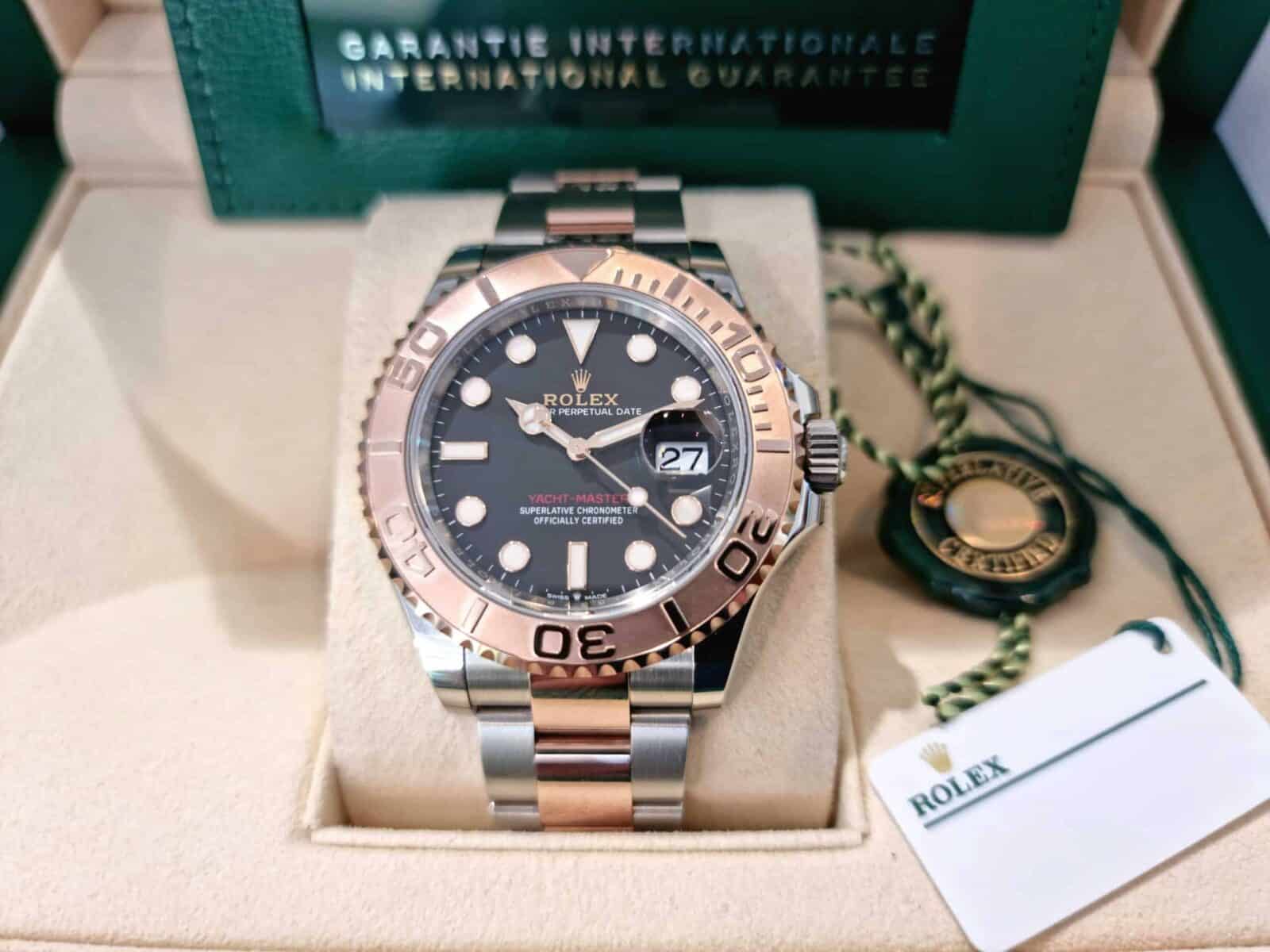 Roled Yacht-Master 40mm Oyster Steel & Rose Gold | Gothelf A. Watches — 2