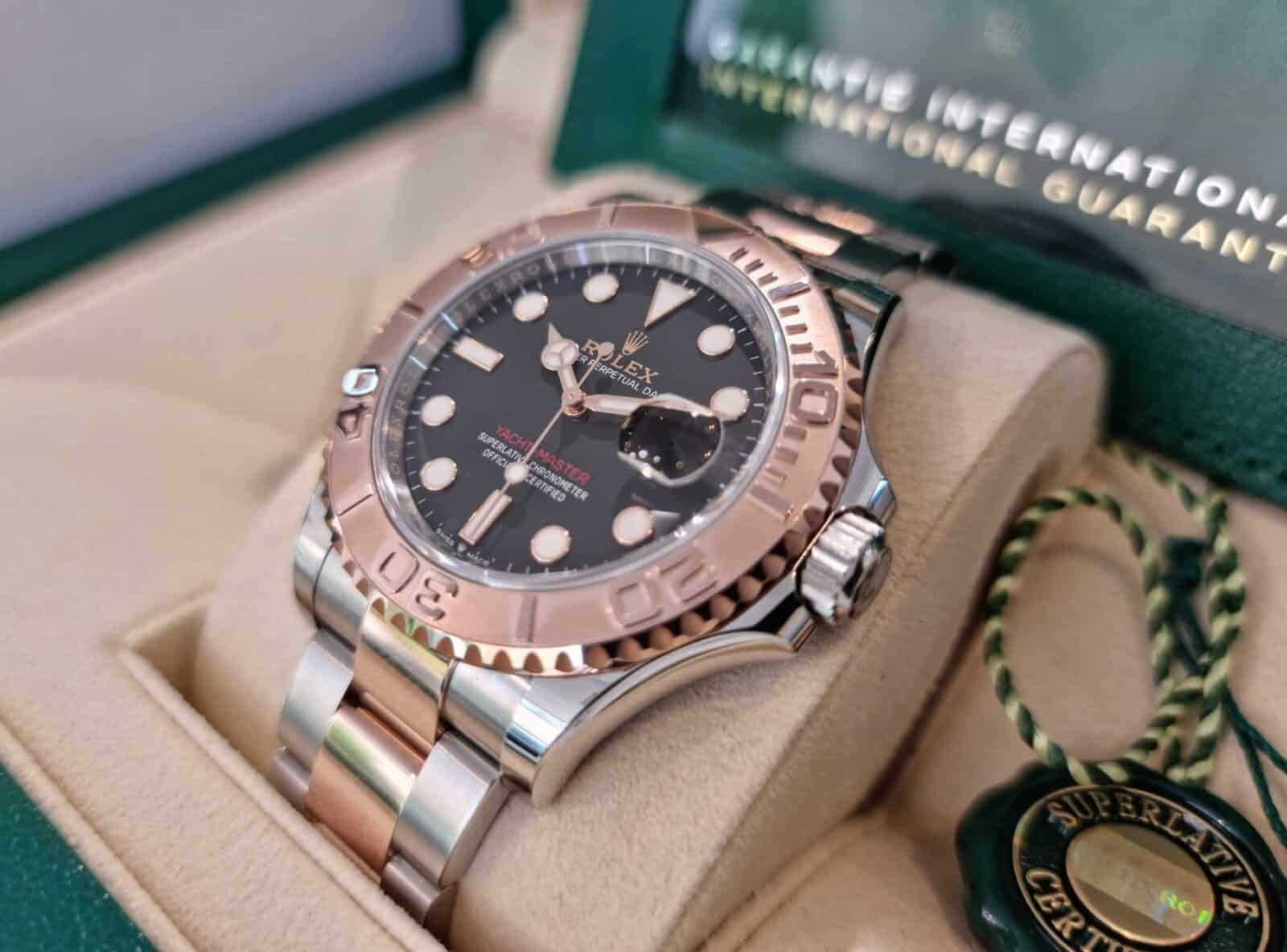 Roled Yacht-Master 40mm Oyster Steel & Rose Gold | Gothelf A. Watches — 4