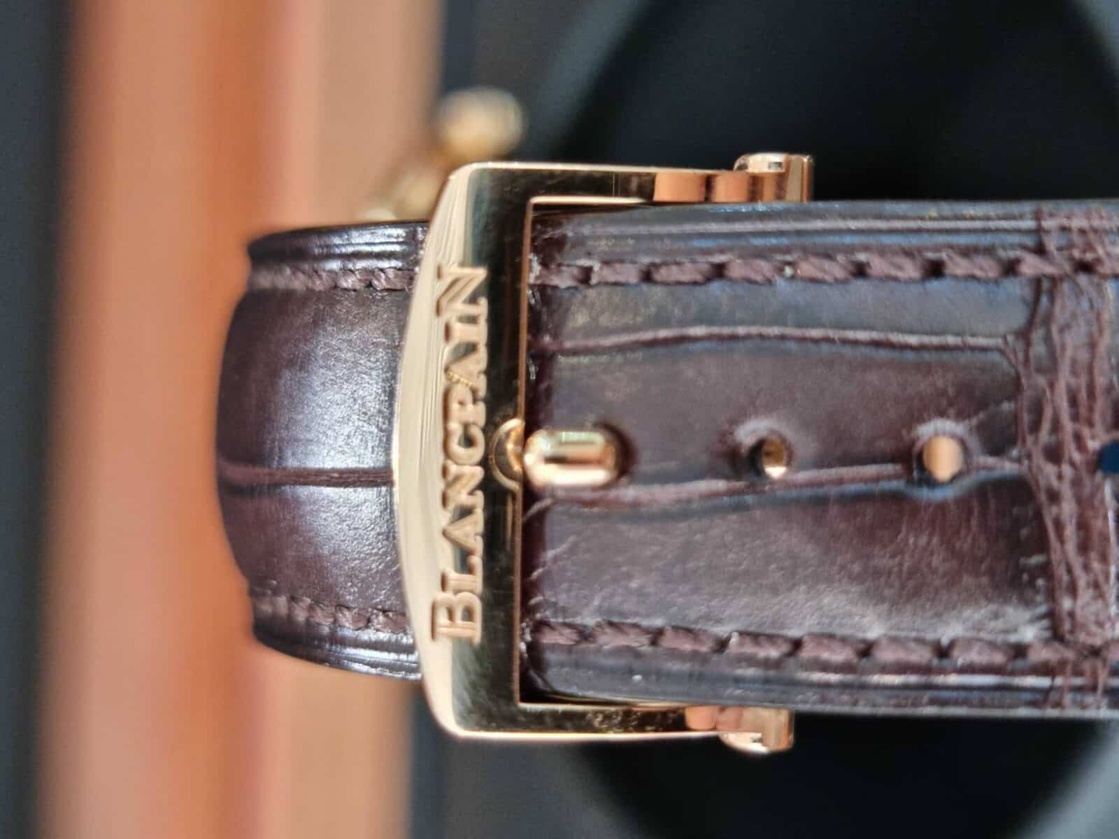 Blancpain “Villeret” Ultraplate Rose Gold Power Reserve Mechanical Movement | Gothelf A. Watches — 5