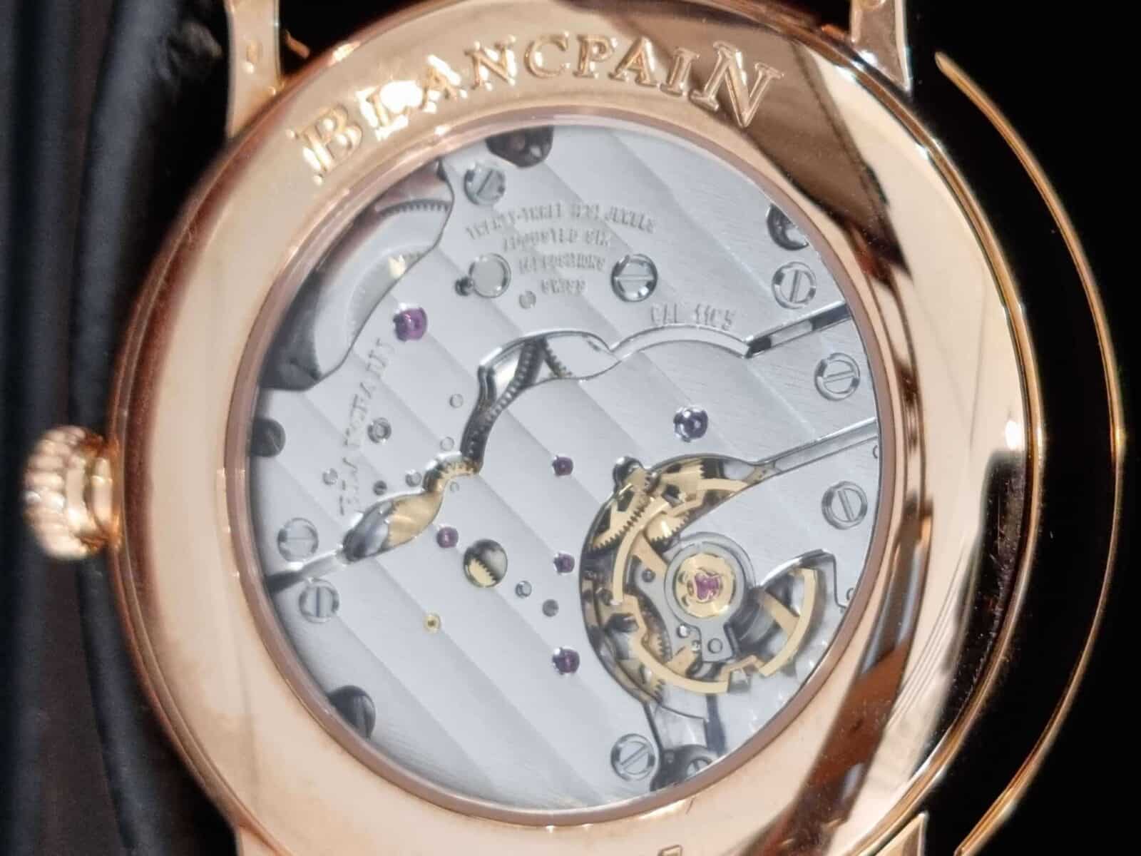 Blancpain “Villeret” Ultraplate Rose Gold Power Reserve Mechanical Movement | Gothelf A. Watches — 4