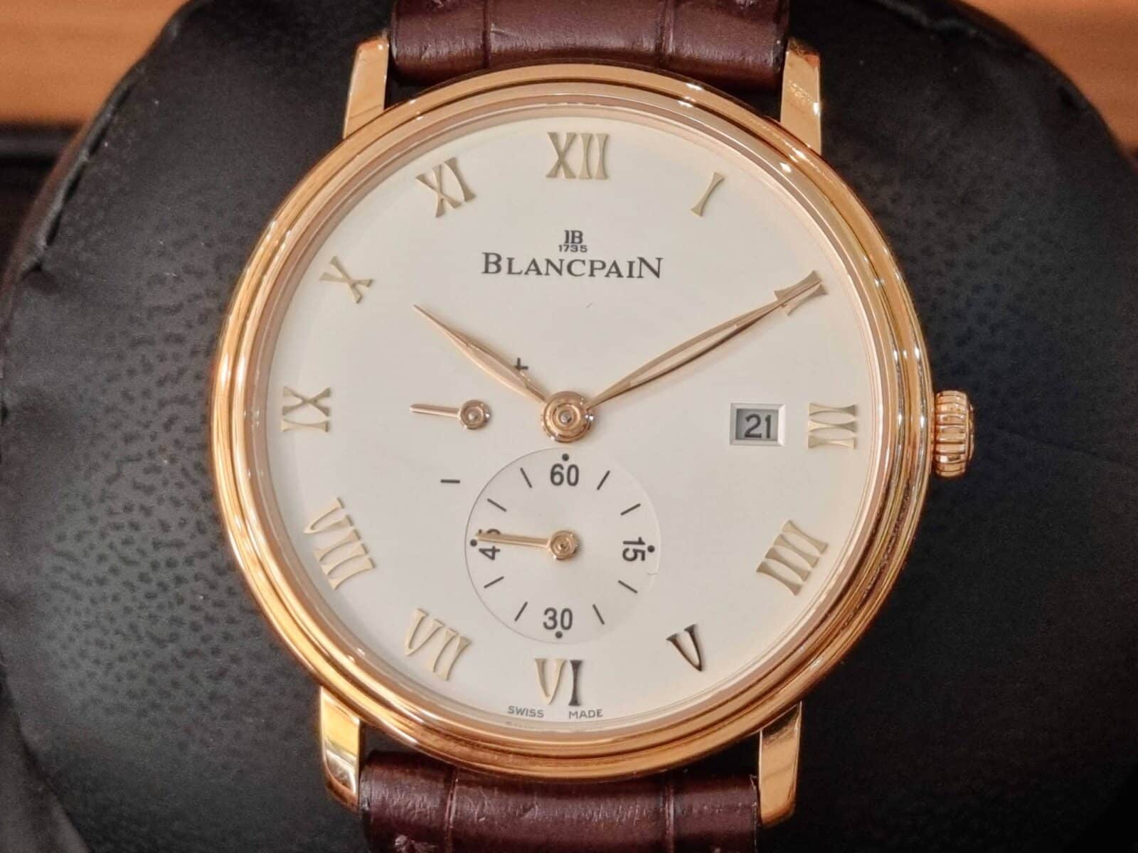 Blancpain “Villeret” Ultraplate Rose Gold Power Reserve Mechanical Movement | Gothelf A. Watches — 3
