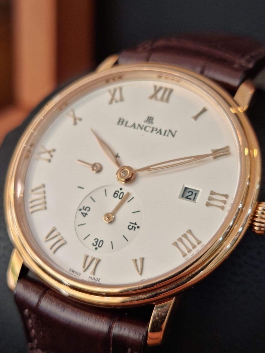 Blancpain “Villeret” Ultraplate Rose Gold Power Reserve Mechanical Movement | Gothelf A. Watches — 7