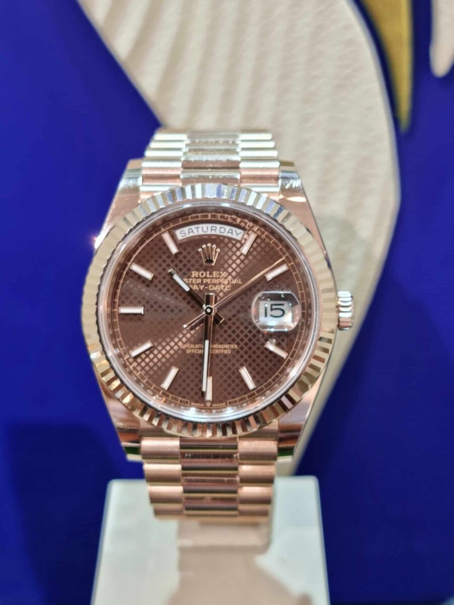 Rolex President Day Date 18K Everose Gold 40mm | Gothelf A. Watches