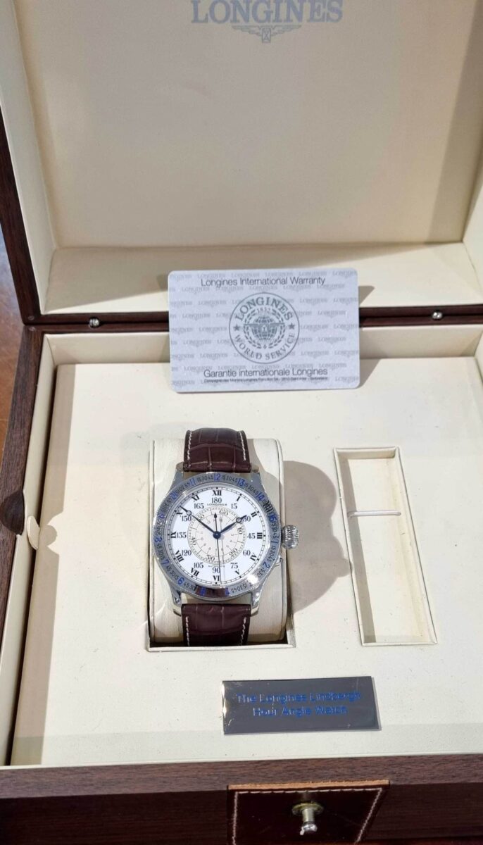 Longines Lindbergh Hour Angle 47mm Pilot Watch | Gothelf A. Watches — 5