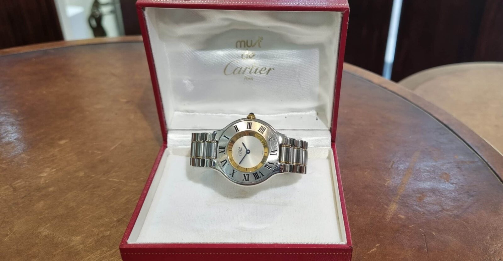 Cartier Must 21 Steel & Gold Large | Gothelf A. Watches — 3