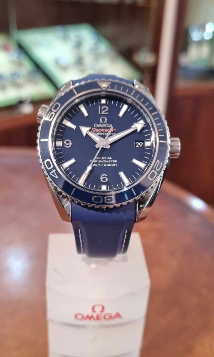 Omega Seamaster Planet Ocean 600m Co-Axial 42mm Blue | Gothelf A. Watches