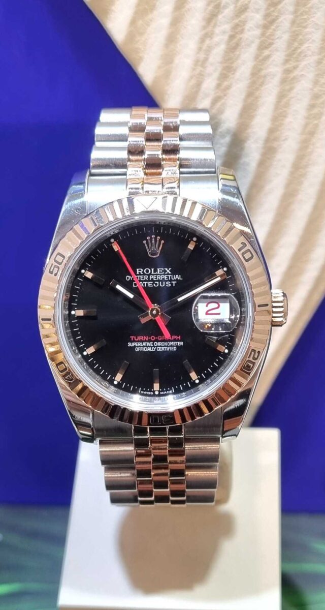 Rolex Datejust Turn-O-Graph 36mm Steel & Rose Gold | Gothelf A. Watches